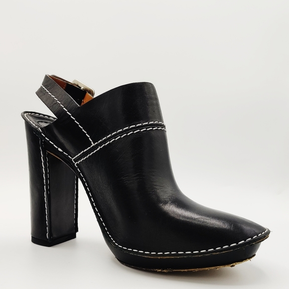 Chloé Leather Clogs - Picture 2 of 7